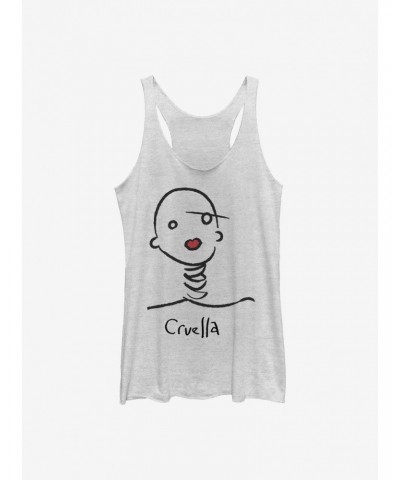 Disney Cruella Doodle Girls Tank $11.66 Tanks