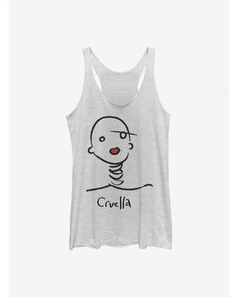 Disney Cruella Doodle Girls Tank $11.66 Tanks