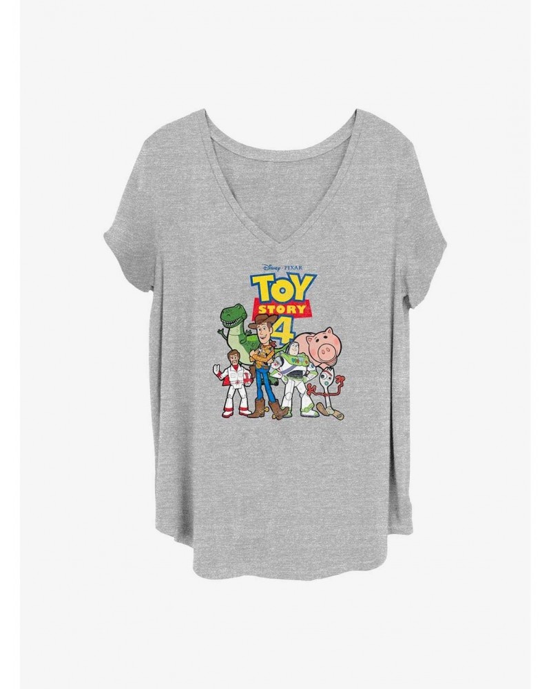 Disney Pixar Toy Story 4 Toy Crew Girls T-Shirt Plus Size $8.96 T-Shirts