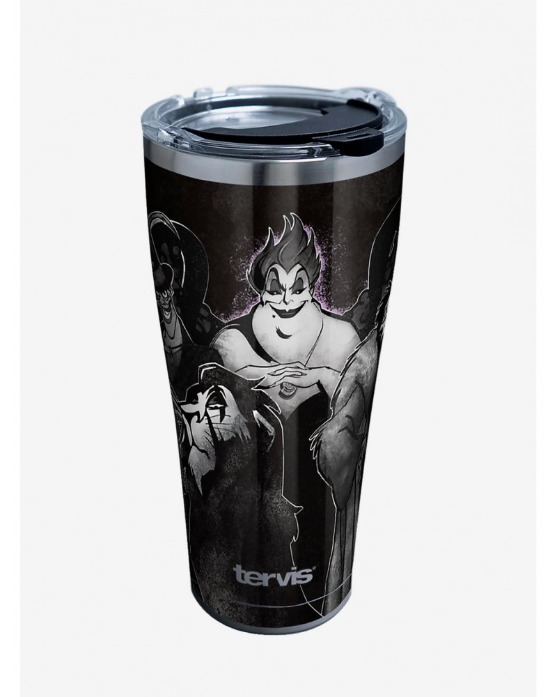 Disney Villains Group 30oz Stainless Steel Tumbler With Lid $20.21 Tumblers