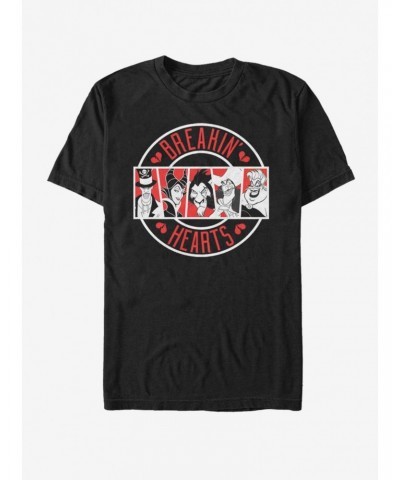 Disney Villains Breakin Hearts T-Shirt $7.17 T-Shirts