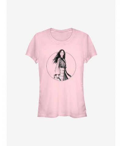 Disney Mulan Live Action Sketch Portrait Girls T-Shirt $8.96 T-Shirts