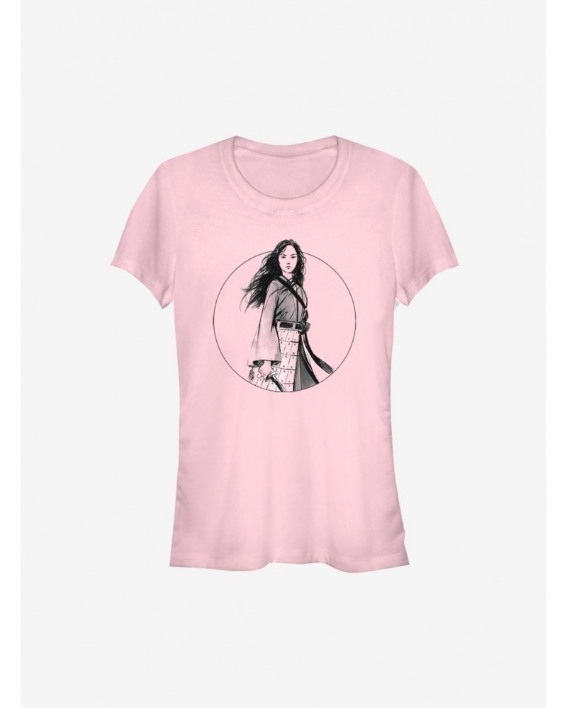 Disney Mulan Live Action Sketch Portrait Girls T-Shirt $8.96 T-Shirts