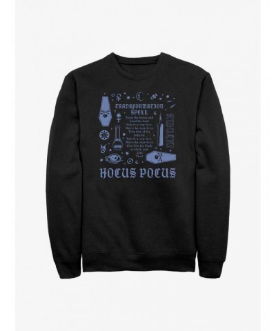 Disney Hocus Pocus Transformation Spell Sweatshirt $13.28 Sweatshirts