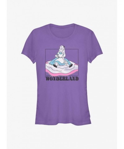 Disney Alice in Wonderland Soft Pop Wonderland Girls T-Shirt $11.95 T-Shirts