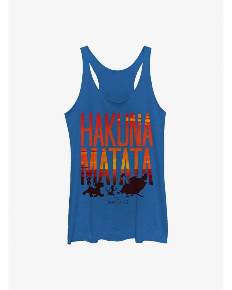 Disney The Lion King Sunset Matata Girls Tank $11.91 Tanks