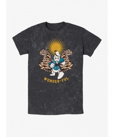 Disney Mickey Mouse Wonderful Duck Mineral Wash T-Shirt $8.03 T-Shirts