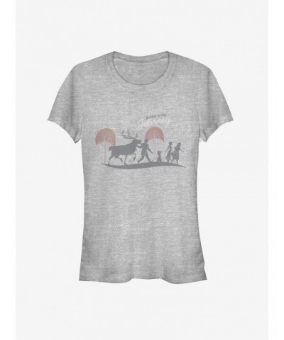 Frozen 2 Journey Walks Girls T-Shirt $7.72 T-Shirts