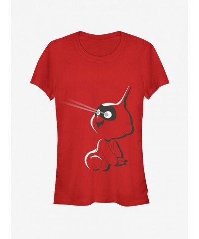 Disney Pixar The Incredibles Laser Burn Girls T-Shirt $9.21 T-Shirts