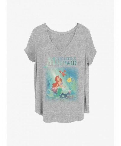 Disney The Little Mermaid Trio Girls T-Shirt Plus Size $9.25 T-Shirts