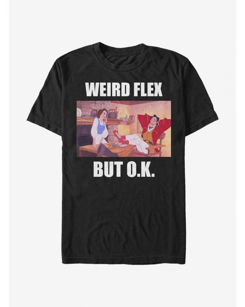 Disney Beauty and The Beast Gaston Weird Flex Meme T-Shirt $7.41 T-Shirts