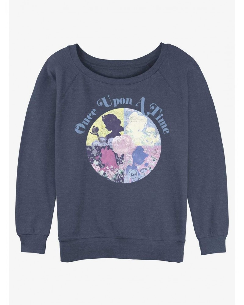 Disney Princesses Once Upon A Time Girls Slouchy Sweatshirt $17.71 Sweatshirts