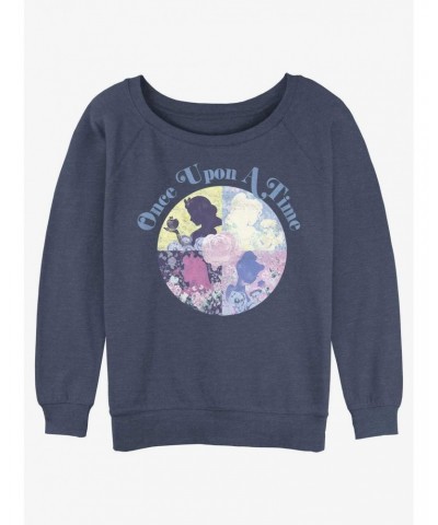 Disney Princesses Once Upon A Time Girls Slouchy Sweatshirt $17.71 Sweatshirts