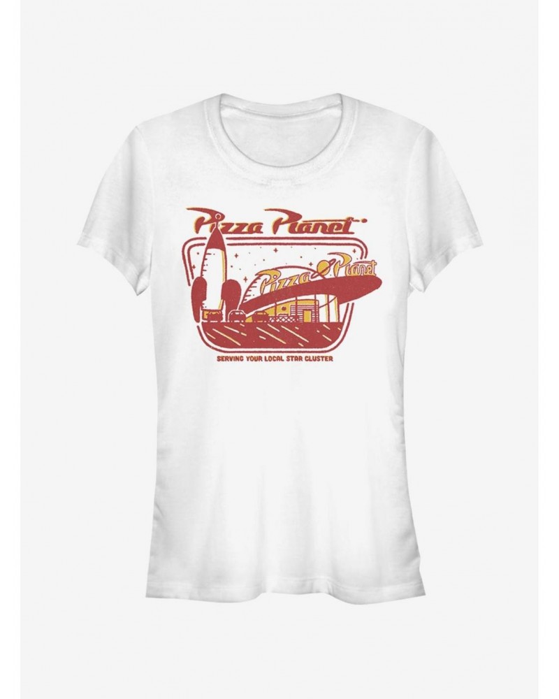 Disney Pixar Toy Story 4 Pizza Planet Slice Girls T-Shirt $7.72 T-Shirts