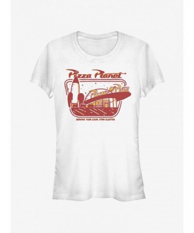 Disney Pixar Toy Story 4 Pizza Planet Slice Girls T-Shirt $7.72 T-Shirts