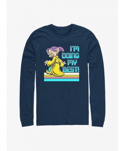 Disney Snow White and the Seven Dwarfs Best Dopey Can Long-Sleeve T-Shirt $10.86 T-Shirts