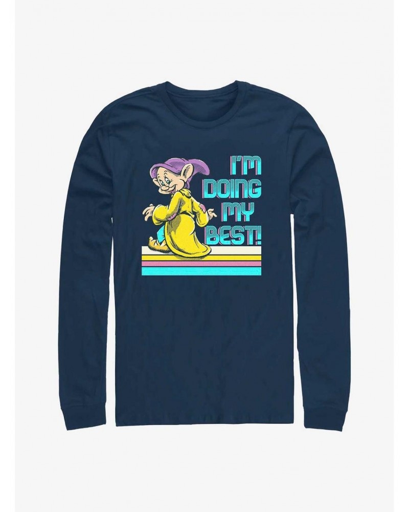 Disney Snow White and the Seven Dwarfs Best Dopey Can Long-Sleeve T-Shirt $10.86 T-Shirts