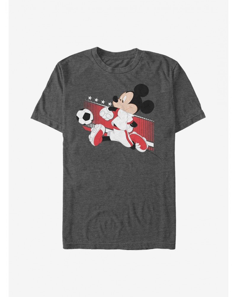 Disney Mickey Mouse England Kick T-Shirt $7.41 T-Shirts