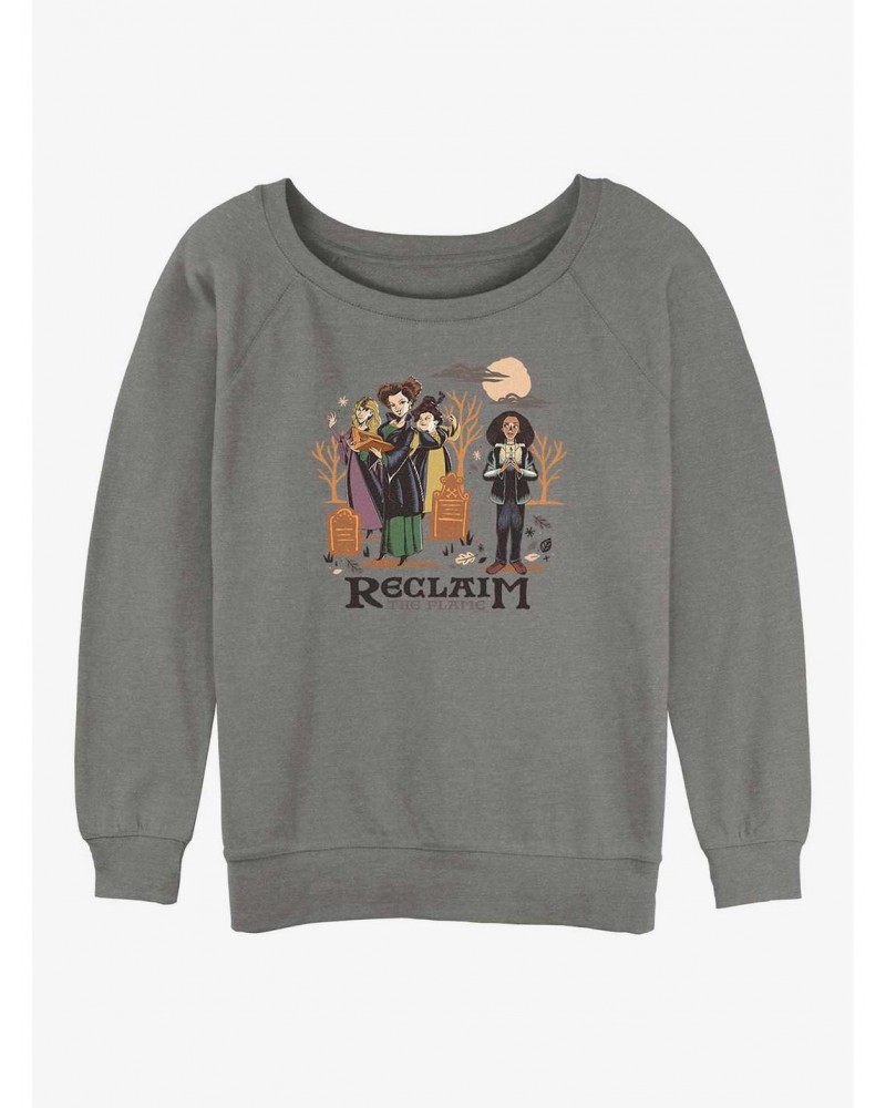 Disney Hocus Pocus Reclaim The Flame Girls Sweatshirt $15.87 Sweatshirts