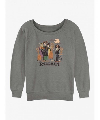 Disney Hocus Pocus Reclaim The Flame Girls Sweatshirt $15.87 Sweatshirts