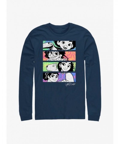 Disney Encanto Four Box Family Long Sleeve T-Shirt $15.46 T-Shirts