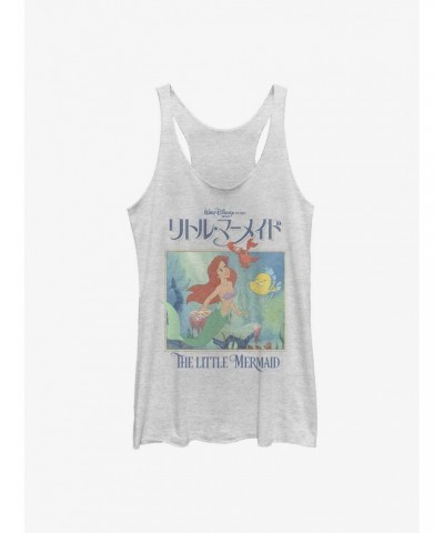 Disney The Little Mermaid In Japanese Poster Girls Tank $10.88 Tanks