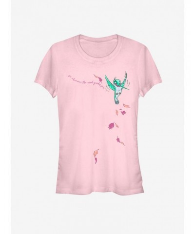 Disney Pocahontas Windy Flit Girls T-Shirt $11.21 T-Shirts