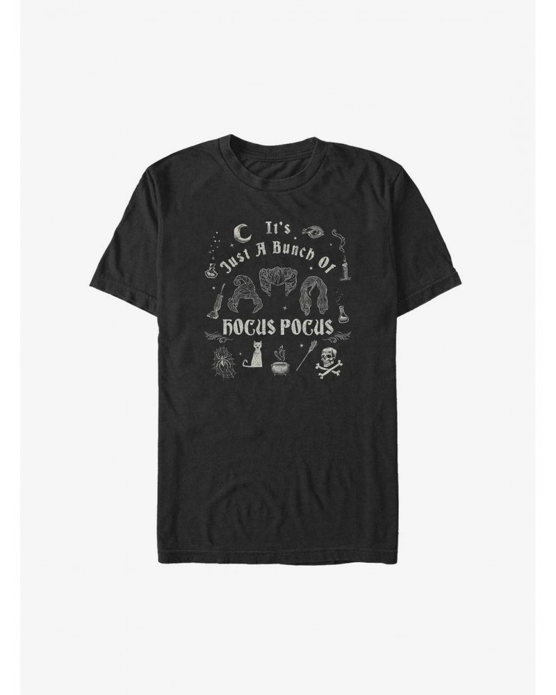 Disney Hocus Pocus A Bunch of Hocus Pocus Big & Tall T-Shirt $11.36 T-Shirts