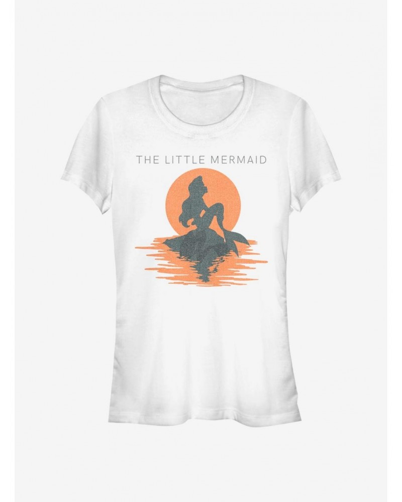 Disney The Little Mermaid Shadow Mermaid Girls T-Shirt $7.72 T-Shirts