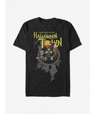 Disney Kingdom Hearts Greetings Halloween Town T-Shirt $10.28 T-Shirts