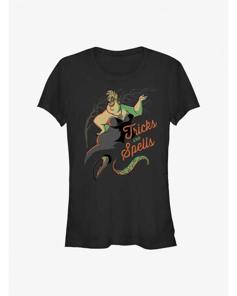 Disney Villains Ursula Tricks and Spells Girls T-Shirt $8.96 T-Shirts