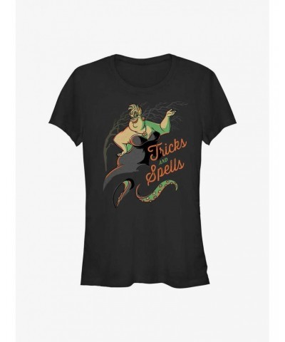 Disney Villains Ursula Tricks and Spells Girls T-Shirt $8.96 T-Shirts