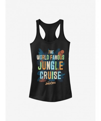 Disney Jungle Cruise The World Famous Girls Tank $9.71 Tanks