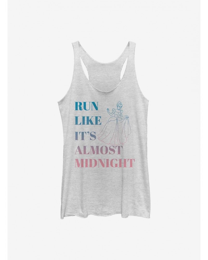 Disney Cinderella Run Like It's Almost Midnight Girls Tank $7.77 Tanks