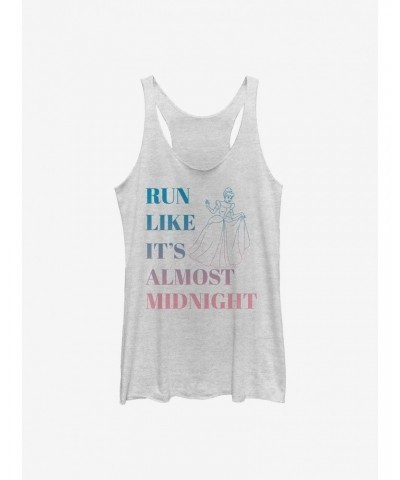 Disney Cinderella Run Like It's Almost Midnight Girls Tank $7.77 Tanks