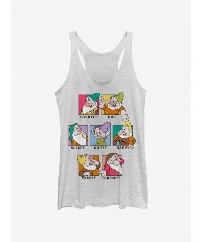 Disney Snow White And The Seven Dwarfs 7 Dwarfs Girls Tank $10.88 Tanks