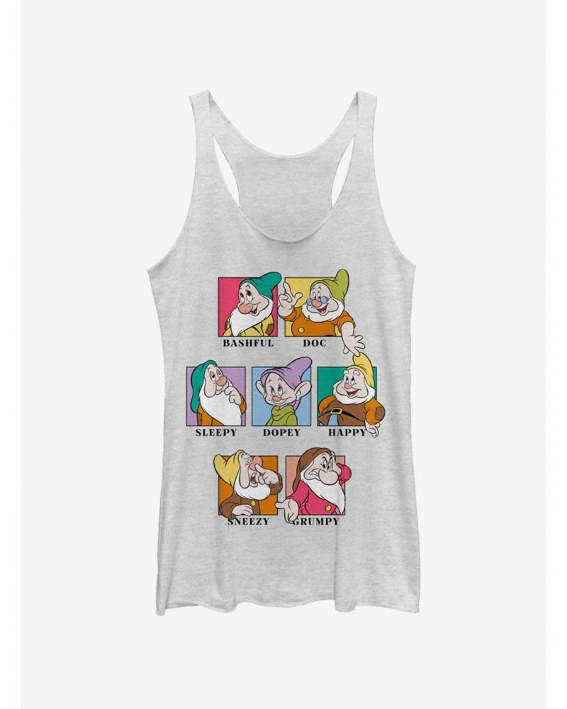 Disney Snow White And The Seven Dwarfs 7 Dwarfs Girls Tank $10.88 Tanks