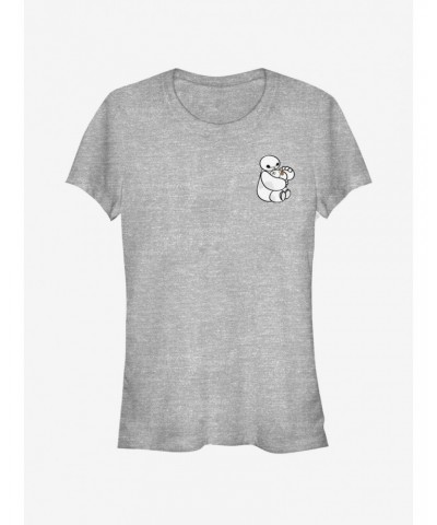 Disney Big Hero 6 Baymax Kitty Girls T-Shirt $8.72 T-Shirts