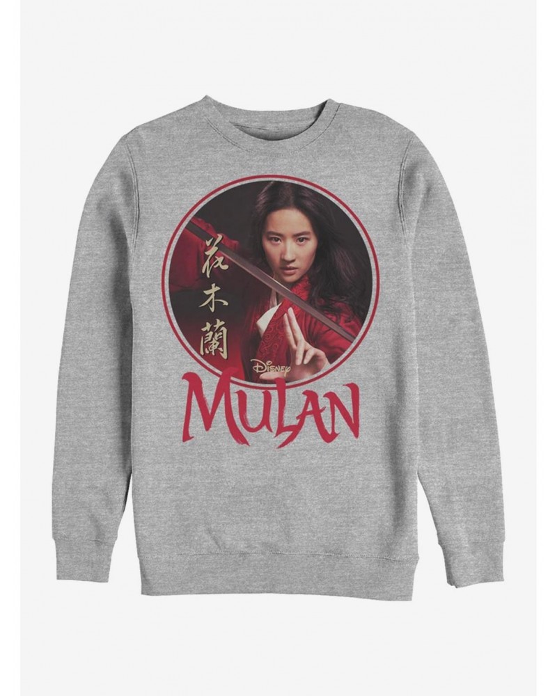 Disney Mulan Mulan Sphere Crew Sweatshirt $11.07 Sweatshirts