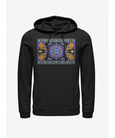 Disney Aladdin 2019 Magic Carpet Panel Print Hoodie $18.41 Hoodies