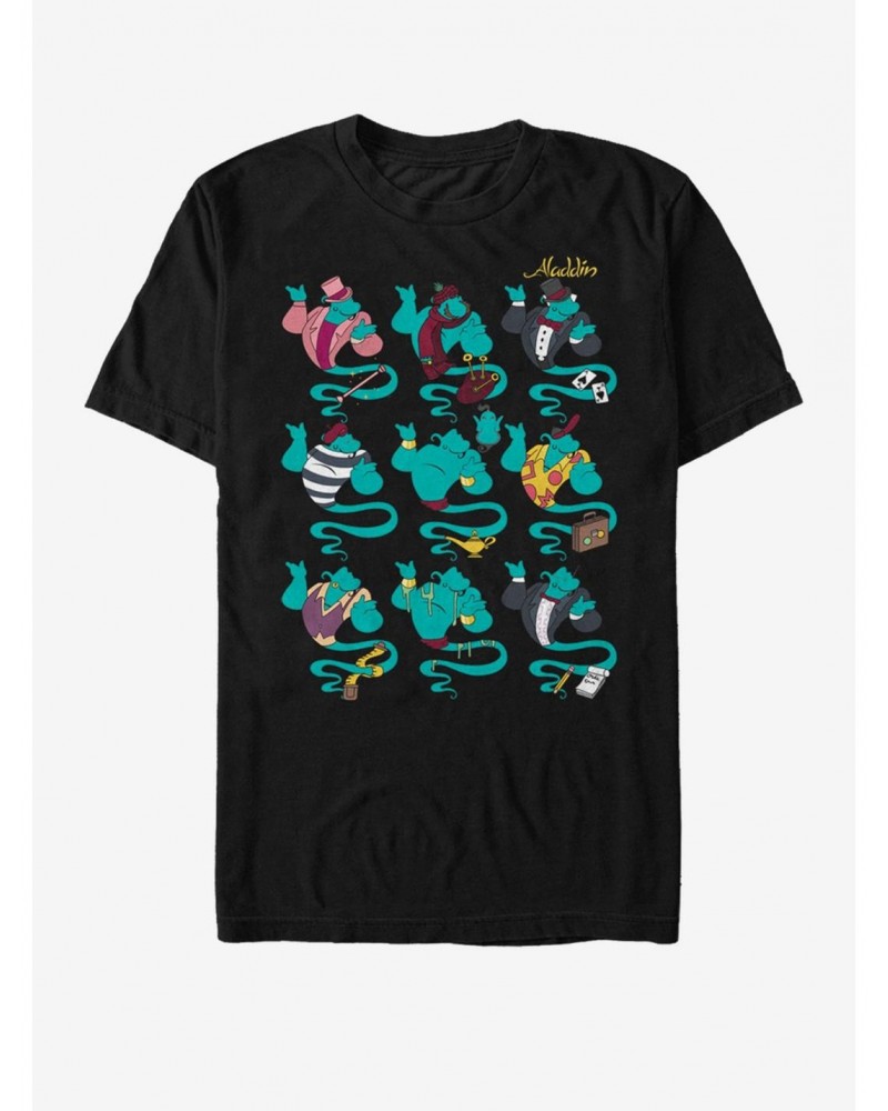 Disney Aladdin Genie Outfits T-Shirt $8.60 T-Shirts