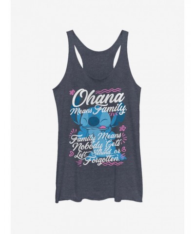 Disney Lilo & Stitch Ohana Family Girls Tank $11.40 Tanks