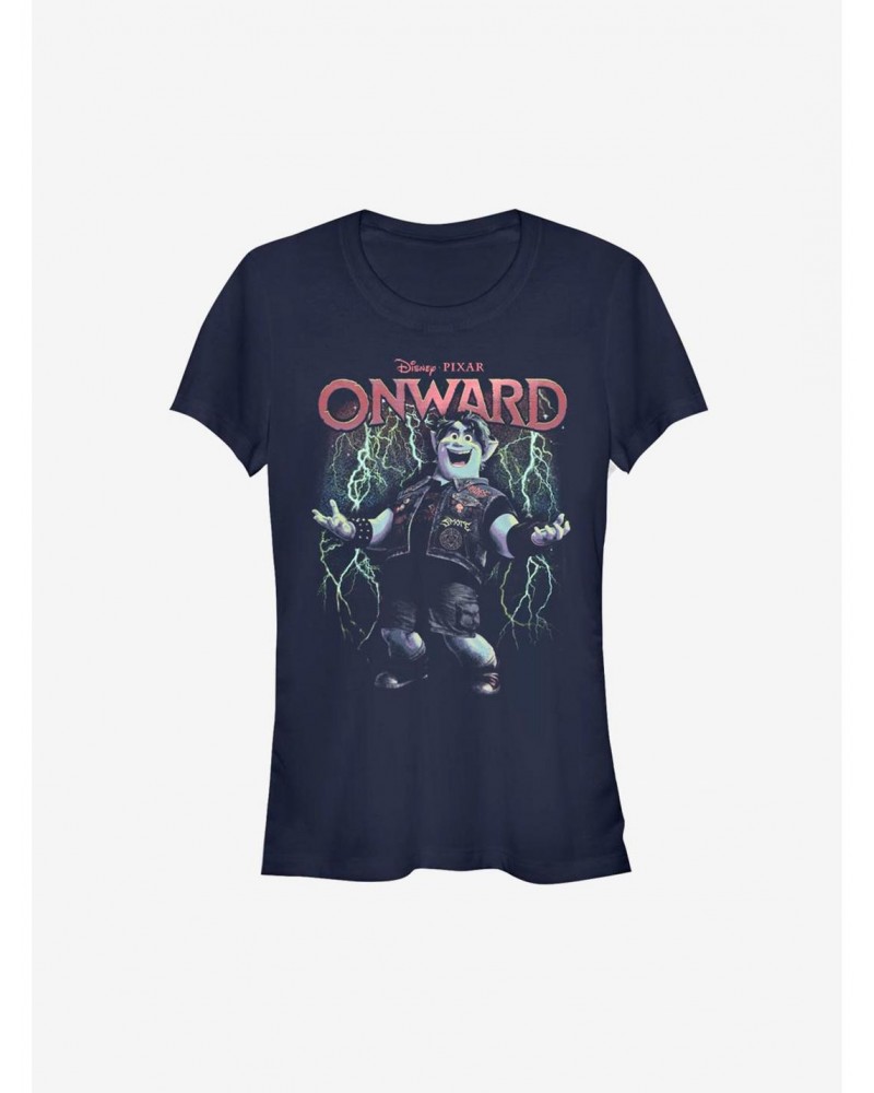 Disney Pixar Onward Light It Up Girls T-Shirt $8.47 T-Shirts