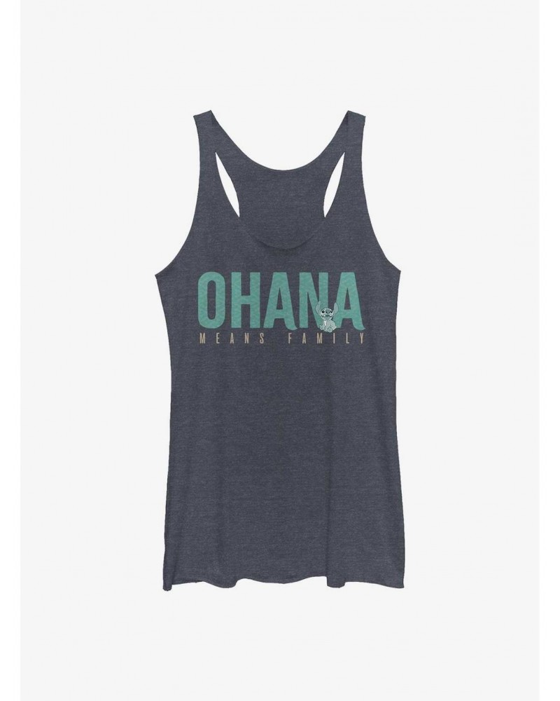 Disney Lilo & Stitch Ohana Bold Girls Tank $9.58 Tanks