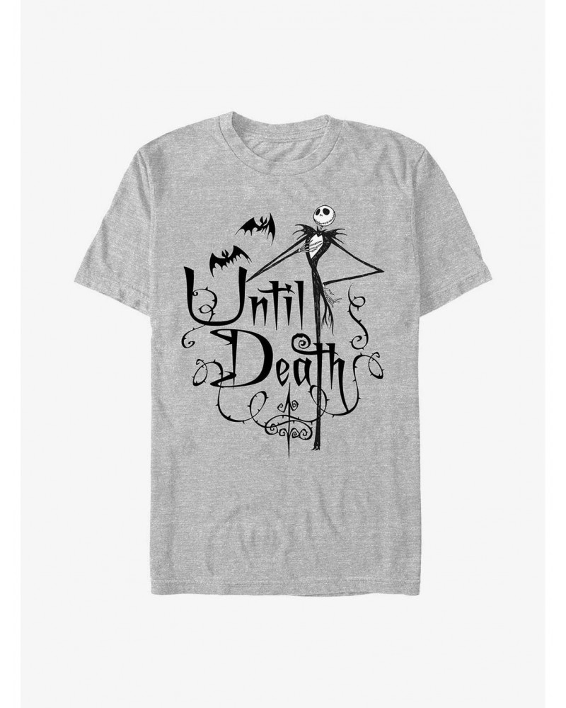 Disney The Nightmare Before Christmas Jack Until Death T-Shirt $8.60 T-Shirts