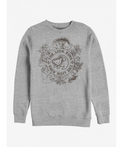 Disney The Lion King Circle Of Life Sweatshirt $18.08 Sweatshirts