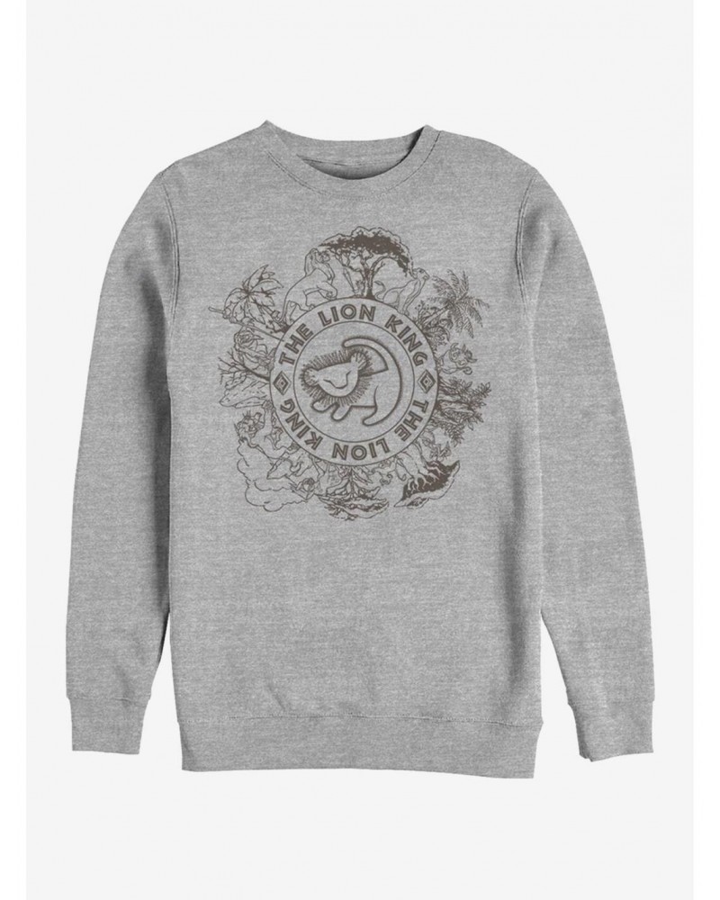 Disney The Lion King Circle Of Life Sweatshirt $18.08 Sweatshirts