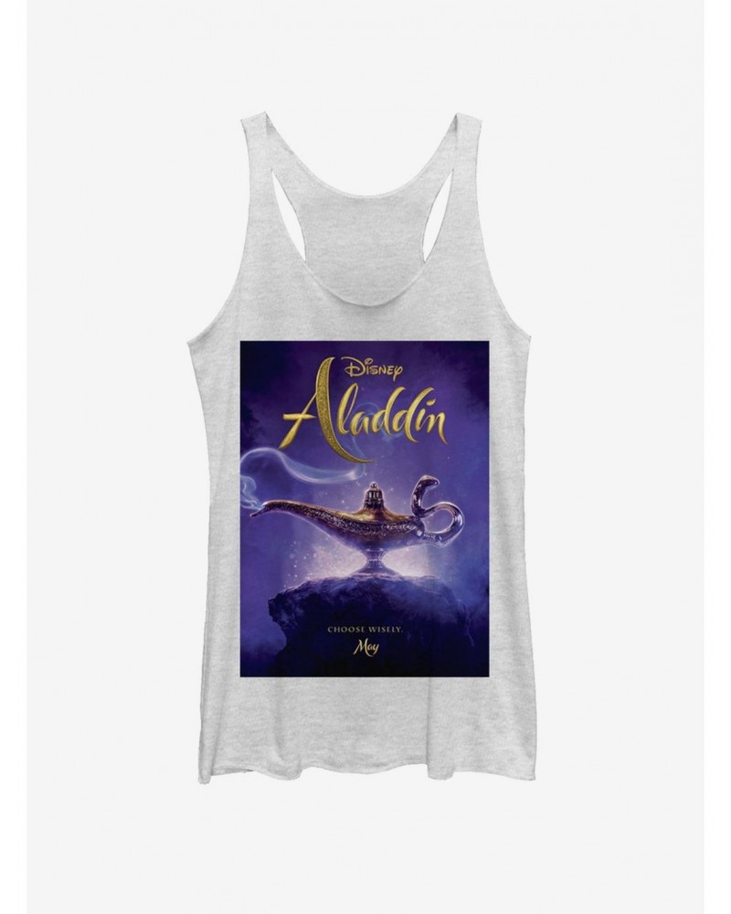 Disney Aladdin 2019 Aladdin Live Action Cover Girls Tank $7.77 Tanks