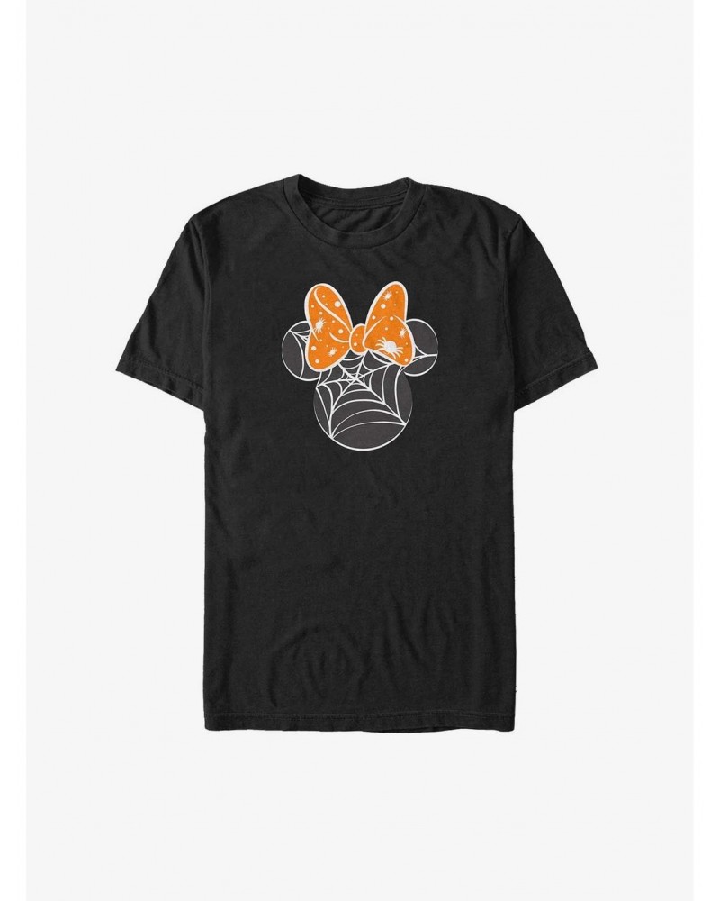 Disney Minnie Mouse Spider Web Bow Big & Tall T-Shirt $13.75 T-Shirts