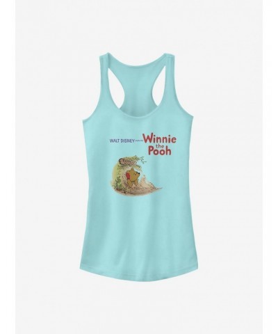 Disney Winnie The Pooh Winnie The Pooh Vintage Girls Tank $11.95 Tanks